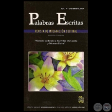 PALABRAS ESCRITAS - Por ALEJANDRO MACIEL - Volumen 7 Diciembre 2009
